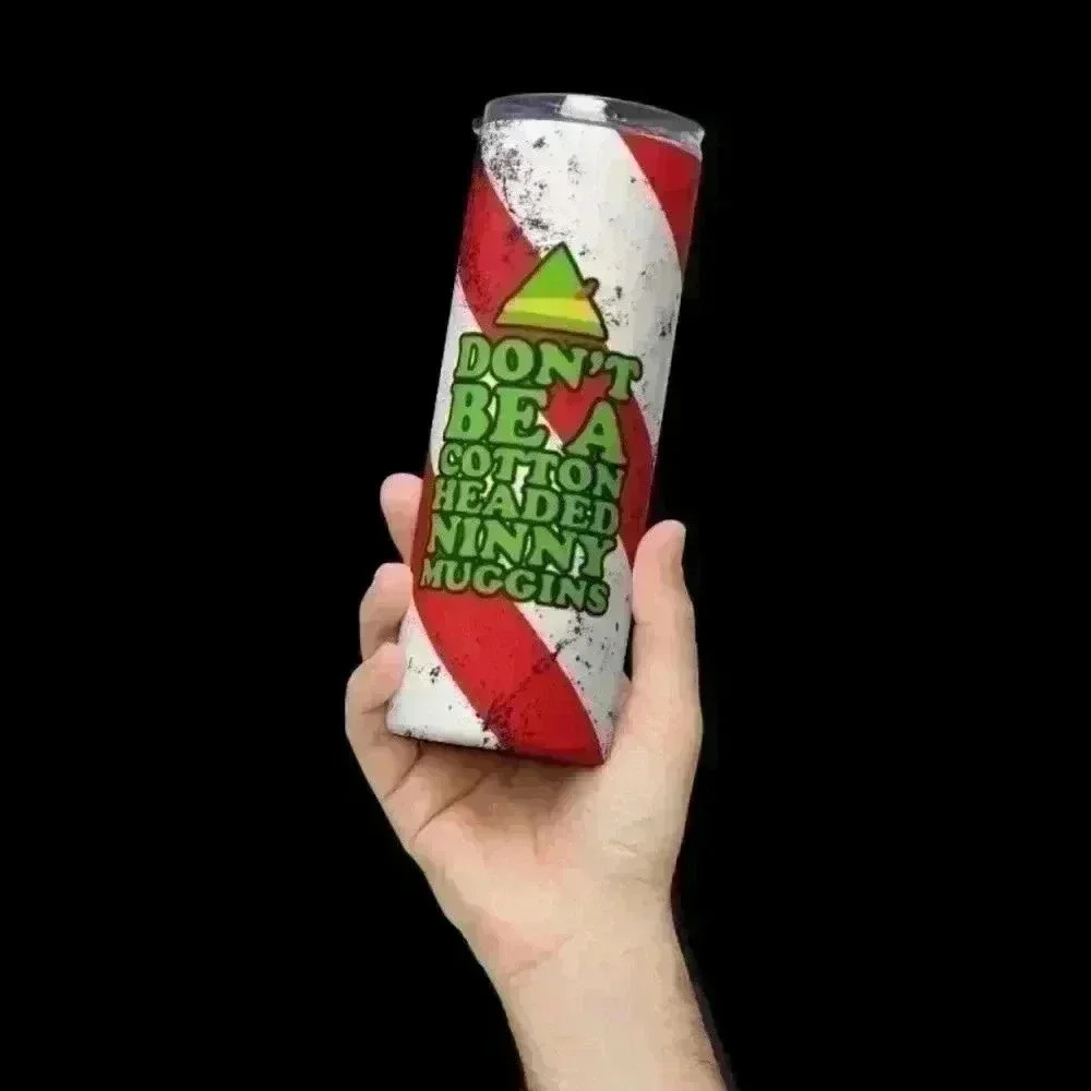 Elf saying christmas tumbker 20 oz tumbler